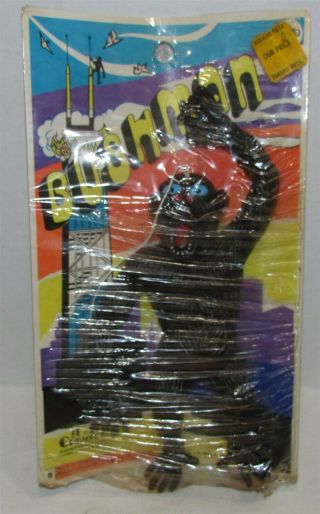 1972 Chemtoy Bushman Rubber Figure Jiggler,  King Kong Gorilla,  In Package