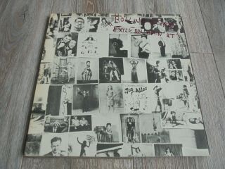 The Rolling Stones - Exile On Main St 1972 Uk Double Lp Rolling Stones 1st