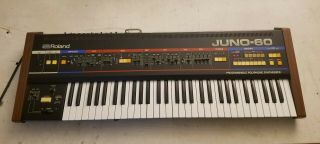 Roland Juno - 60 Vintage Analog Synthesizer Keyboard