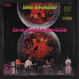 Iron Butterfly: In - A - Gadda - Da - Vida Lp (180 Gram Reissue) Rock & Pop