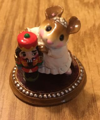 Wee Forest Folk Princess Mouse With Nutcracker