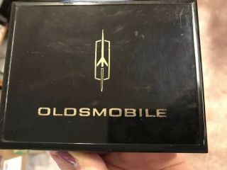 Vintage Oldsmobile Automobile Playing Cards 2 Decks,  With Case.  Complete