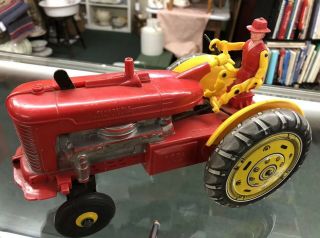 Marx Tin And Plastic Farm Tractor