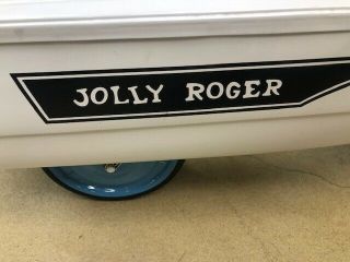 1960 ' s Murray Jolly Rogers pedal car boat with motor vintage 3