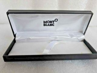 Montblanc Empty Box Fountain Ball Pen Fountain Case Faux Leather Cover Germany