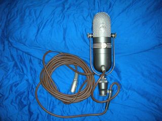 Rare Vintage Rca 77 - Dx Polydirectional Ribbon Microphone Umber Gray.