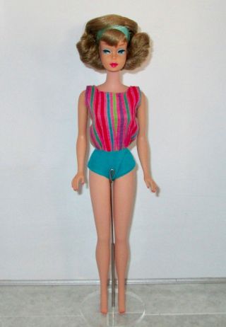 Ash Blonde Tan Skin Low Color Side - Part American Girl Barbie 2