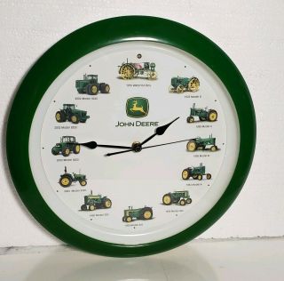 John Deere Tractor Wall Clock Engine Sound On The Hour