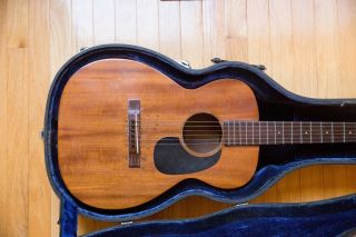 Vintage 1943 Martin 0 - 15 Acoustic Guitar