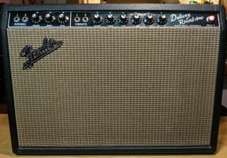 Vintage 1965/1966 Fender Deluxe Reverb Amp Ab763 Nearly All