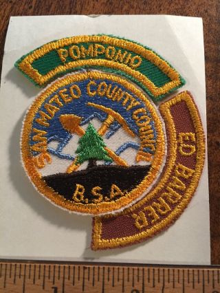 Bsa San Mateo County Ca Council Cp - Camp Ed Barred & Camp Pomponi Segments.