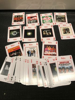 The Beatles Poker Size Deck Of Playing Cards
