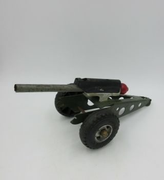 Buddy L Army Transport Pull Behind Cannon With Barrel