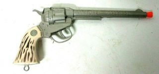 Vintage Actoy Wyatt Earp Buntline Speciasl Cap Gun Pistol Cowboy Western Toy