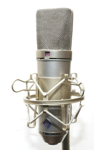 Vintage Neumann U87 Microphone (c.  1979) W/ Shockmount