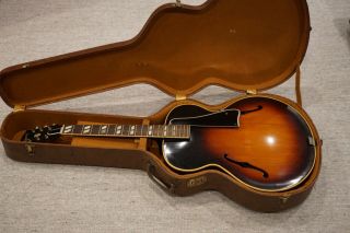Vintage Gibson Acoustic Guitar With Hard Case