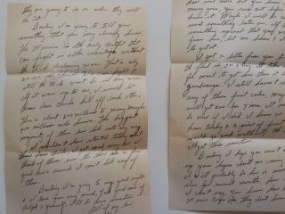 Chinese Civil War Letter 1945 Marines Only Ones That Can Fight Peiping China VTG 2