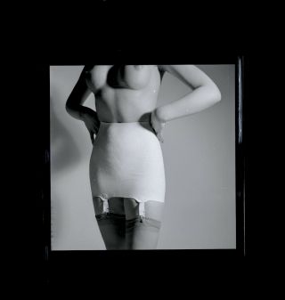 1960 Vintage Nude Negative Peter Basch Perfect Firm Breasts Pinup Sirkka Halinen