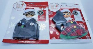 Set Of 2 Elf On The Shelf Collector 