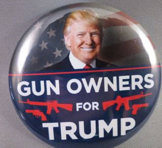 Of 22 Gun Owners For Trump Buttons Photo Second Amendment 2nd 2020