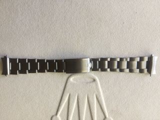 Rolex Vintage Steel Bracelet 7206,  80 End Links