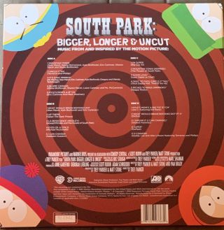 South Park Bigger Longer & Uncut Limited Edition RSD 2 Disk Movie Vinyl (2019) 2