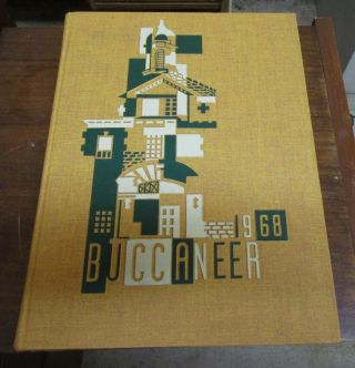 1968 Ecu East Carolina University Buccaneer Greenville Nc Yearbook