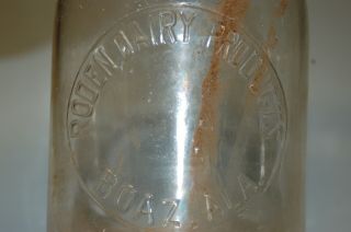 Vintage RODEN Dairy 1 Quart Milk Bottle - BOAZ,  ALA. 3