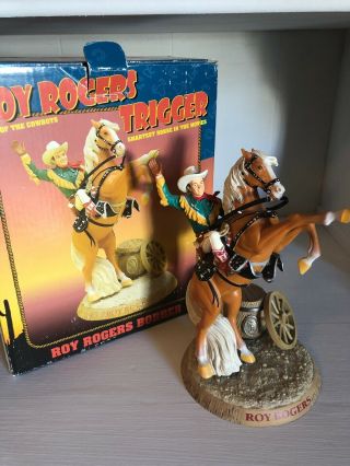 1950s Tv Cowboy / Roy Rogers And Trigger Bobber W Box