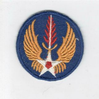 German Made Us Army Air Forces In Europe Patch Inv D114