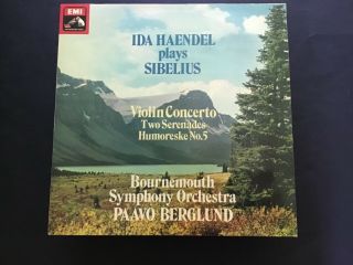 EMI - ASD3199 - Ida Haendel Plays Sibelius - B&W Dog label - 1st Pressing 2