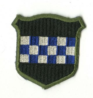 Wwii 99th Infantry Division Ripple Weave White Back Patch Bulge Europe