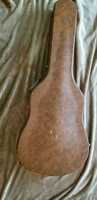 Vintage 1954 Gibson SJ Acoustic Dreadnought Guitar w/ case 2