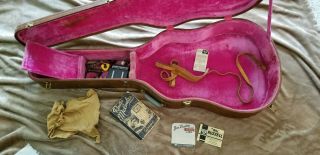 Vintage 1954 Gibson SJ Acoustic Dreadnought Guitar w/ case 3