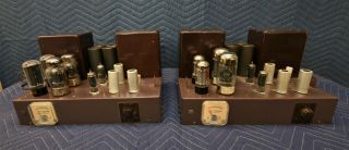 Vintage Pair Fisher 55 - A Vacuum Tube Monoblock Hifi Power Amplifiers