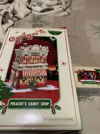 A Christmas Story Dept 56 Pulaski’s Candy Shop
