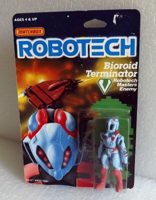 Mosc 1985 Matchbox Robotech Bioroid Terminator Zentraedi Enemy Figure