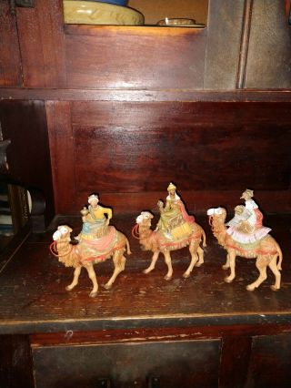 Fontanini,  Exclusively By Roman,  Inc Nativity Three Kings On Camels