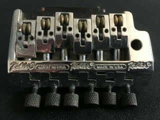 Vintage 80’s Kahler Tremolo Bridge Chrome Vibrato Locking Nut Hardware