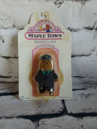 1986 Maple Town Sheriff Barney Bulldog Beaver Nic By Tonka Vintage