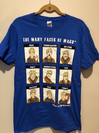 Firefly Serenity The Many Faces Of Wash Shirt Loot Cargo Crate Exclusive Medium