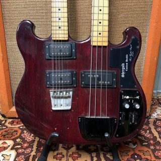 Vintage 1978 Shergold Custom Double 12 / 4 12 - String & Bass Electric Guitar Ohsc