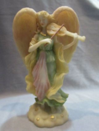 Roman Inc Seraphim Classics Angel Violin Figurine Statue Sculpture 8 " T X 4.  5w "
