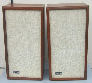 Vintage Klh Model Seventeen (17) Speakers