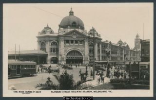 Melbourne: Flinders Street Railway Station