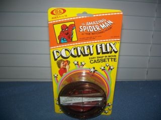 Vintage Pocket Flix Spider - Man In Witching Hour By Ideal