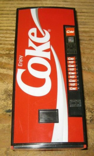 Vintage Coke Coca Cola Vending Maching Am/fm Radio