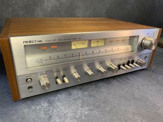 Project One Mark Iib Vintage Stereo Receiver Great Japan Wood Cab