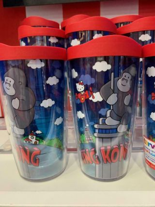 Universal Studios Sanrio Hello Kitty King Kong Tervis 16oz Travel Mug