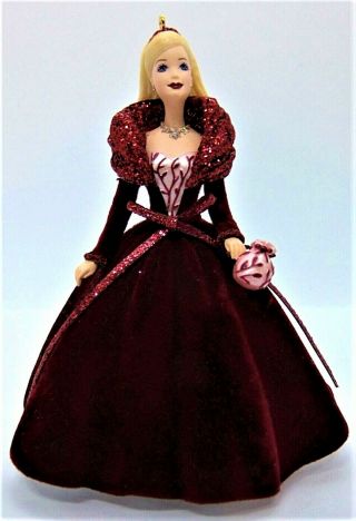 Hallmark Keepsake Ornament 2002 Celebration Barbie Special Edition